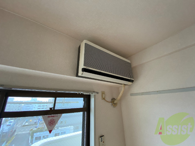 その他設備　エアコンが付いているので夏も冬も快適ですね～。