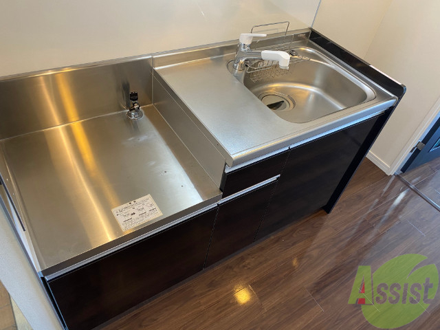 キッチン　コンロはお好きな物を設置してくださいませ。はい