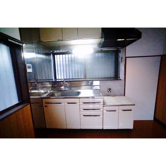 キッチン　ガスコンロ設置可能キッチン