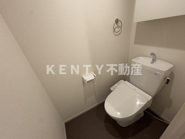 トイレ　ゆったりとした空間のトイレです