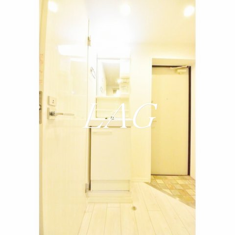 洗面設備　洗面台です。