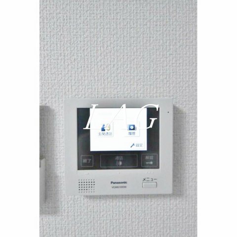 セキュリティ　モニター付きインターホンです。