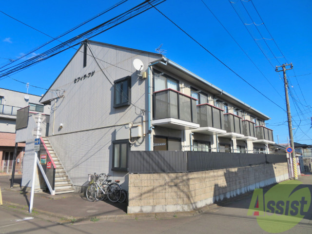 建物外観　仙台市宮城野区銀杏町「セフィラフジ」