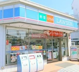 コンビニ　ローソン東蒲田二丁目店（コンビニ）まで370m