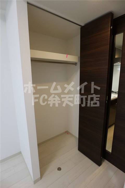 収納　収納のためのスペースです