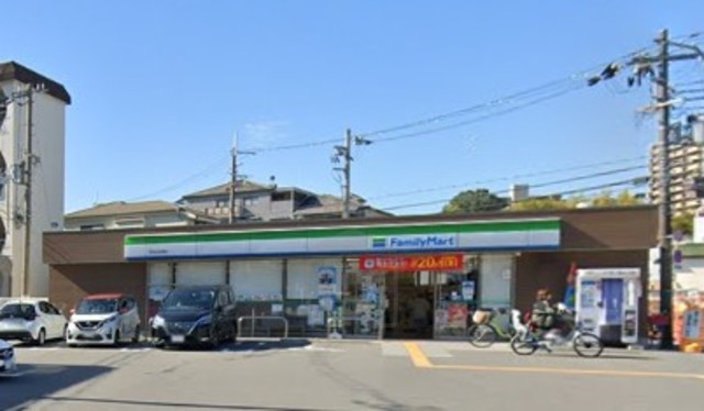 コンビニ　ファミリーマート　吹田山田南（コンビニ）まで512m