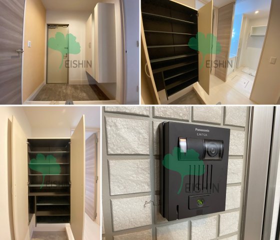 玄関　下駄箱もしっかりついてます！