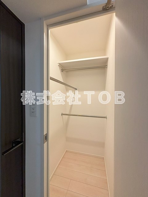 収納　ウォークインクローゼット