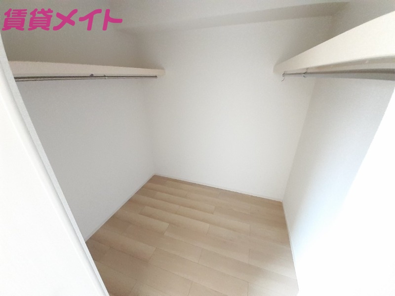 収納　同タイプ部屋写真です。