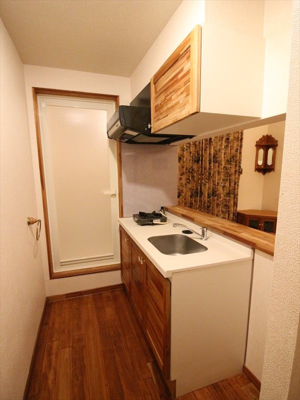 キッチン　対面カウンターキッチン・１口ガスコンロ付き