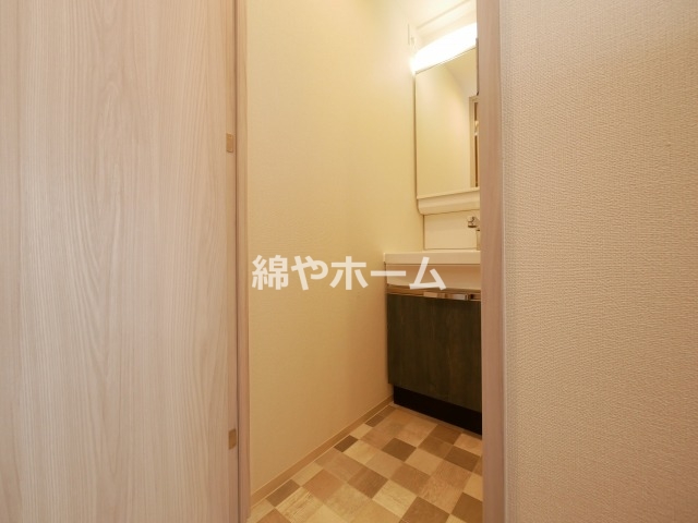 洗面設備　洗面所です