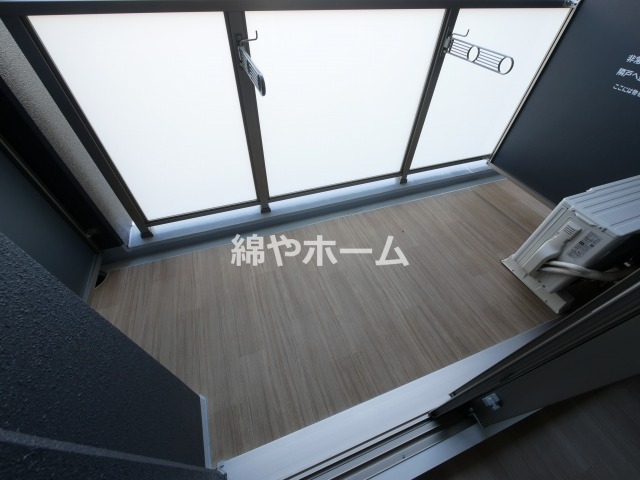 バルコニー　バルコニーがあります