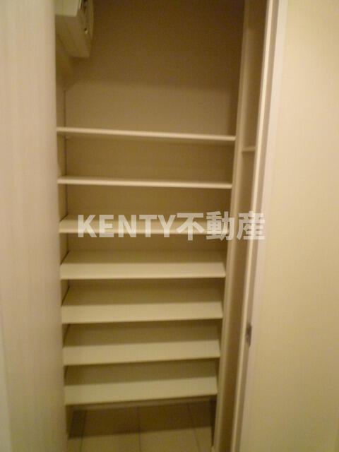 収納　収納のためのスペースです