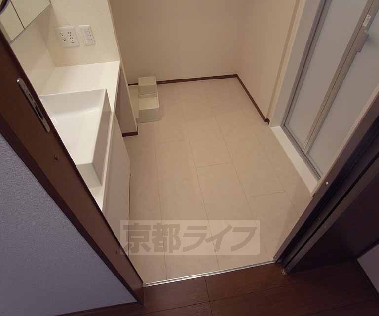 洗面設備　脱衣場です。