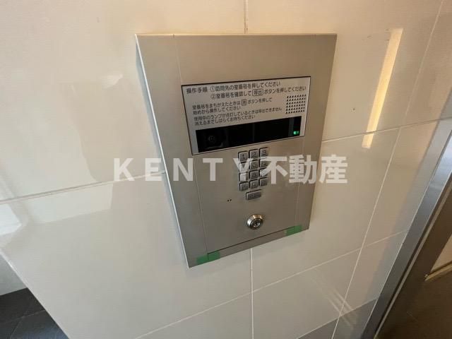 セキュリティ　スペースが確保できる洗面所です