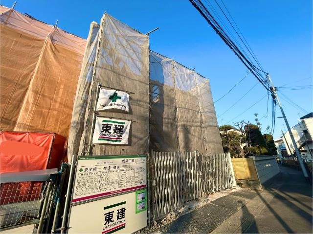 建物外観　建築現場