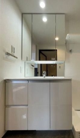 洗面設備　別タイプ部屋　参考写真です