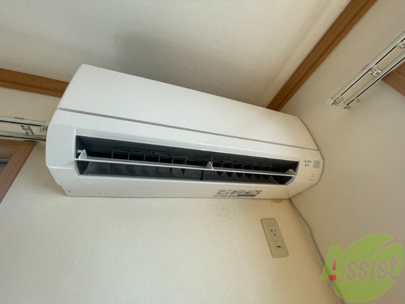 その他設備　エアコンが付いているので夏も冬も快適ですね～