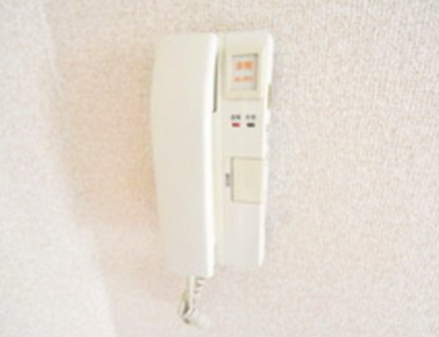 セキュリティ　インターホンです