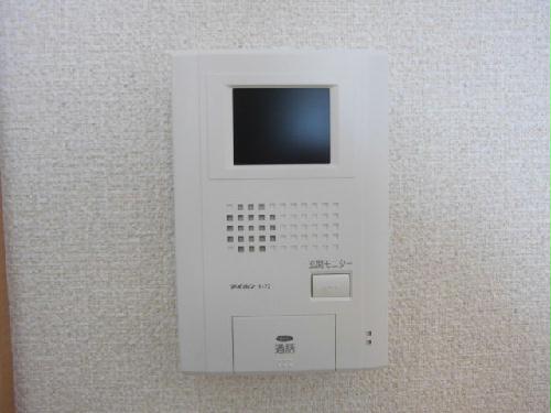セキュリティ　モニター付きインターホン