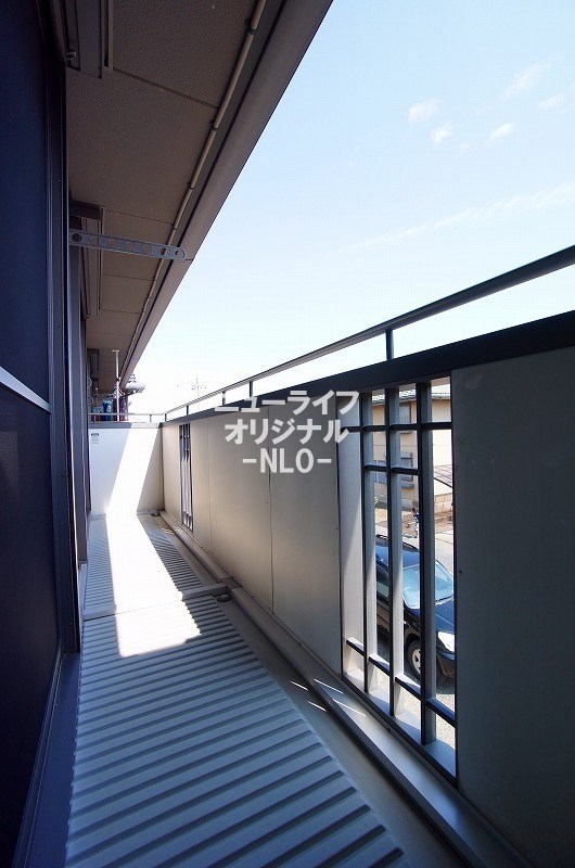 バルコニー　前面に遮るものがなく陽当たり良好♪