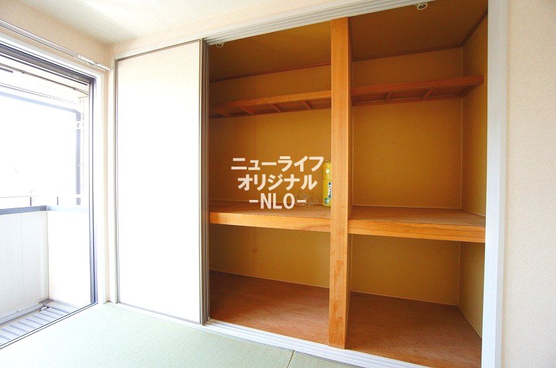 収納　和室の一間の押入は使い方次第で収納力大です