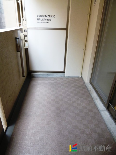 バルコニー　同タイプ別部屋