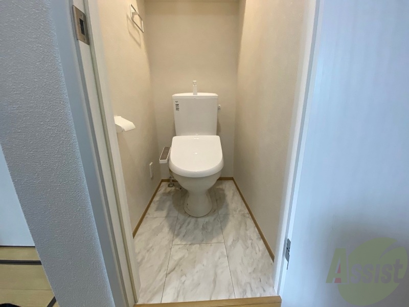 トイレ　トイレはシンプルな造りになっており、落ち着きます。