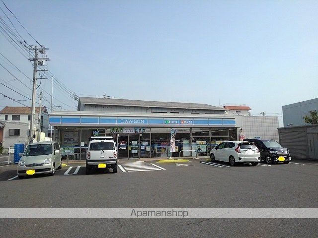コンビニ　ローソン丸亀津森町店（コンビニ）まで600m