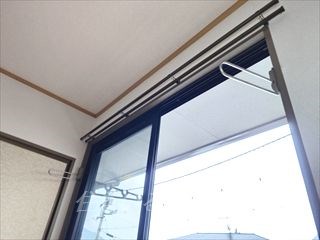 その他設備　便利な室内物干し