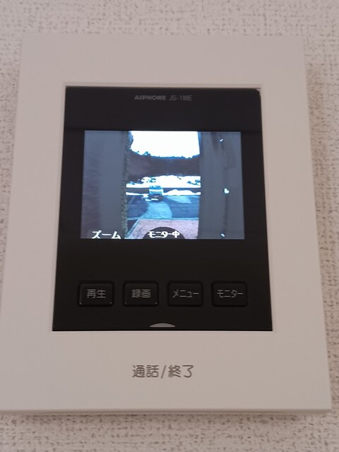セキュリティ　モニター付きドアホン