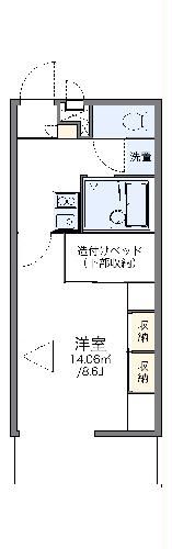レオパレスPoemの間取り写真