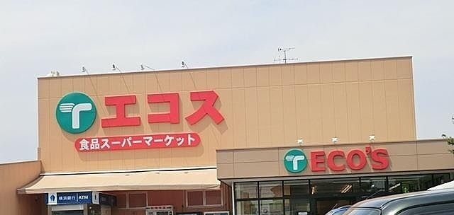 スーパー　エコス城山店（スーパー）まで1000m