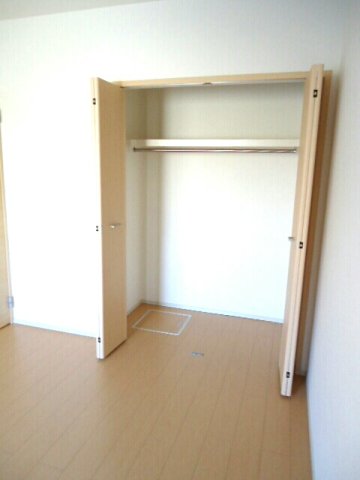 収納　大きなスペースがあり、収納には困りません