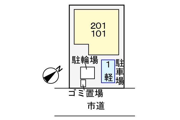 駐車場　☆敷地内に駐車場があります☆