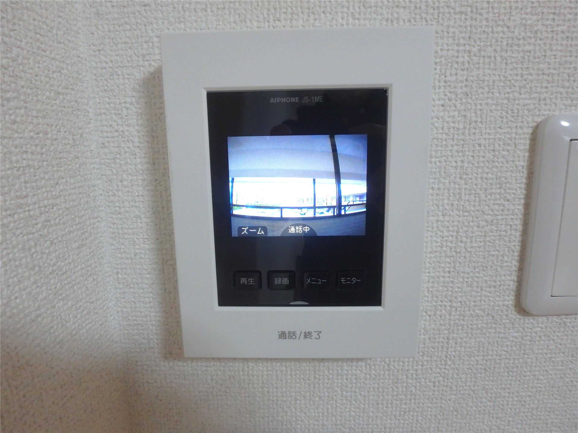 セキュリティ　TVモニターホン付きです(別部屋参考写真)