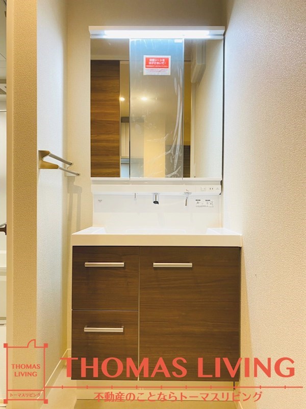 洗面設備　建築中の為、参考に積水ハウスの別物件(新築)をご覧ください。