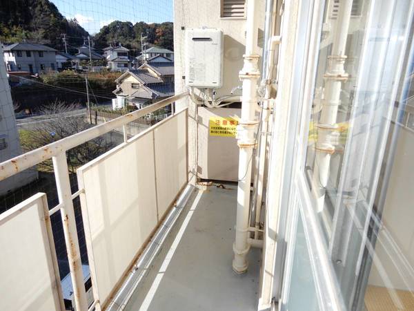 バルコニー　ビレッジハウスの同一物件・同一タイプの間取りの写真です