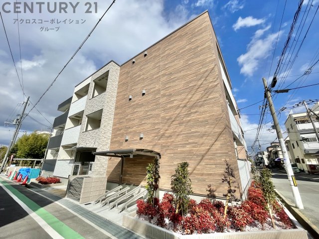 建物外観　オートロック付きで安心！