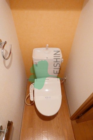 トイレ　清潔感のあるトイレです。