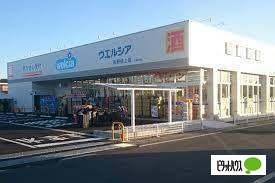 ドラックストア　ウエルシア佐野植上店（ドラッグストア）まで661m