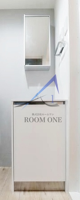 洗面設備　洗面台です。