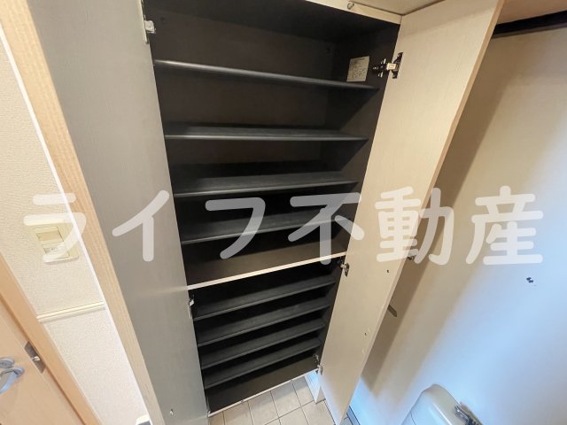 収納　収納のためのスペースです