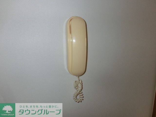 その他設備　来客を声で確認できます！インターホン