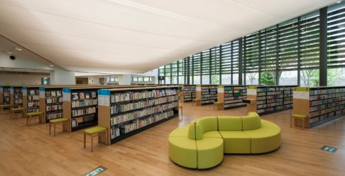 図書館　もりんぴあ公津の杜（図書館）まで1423m