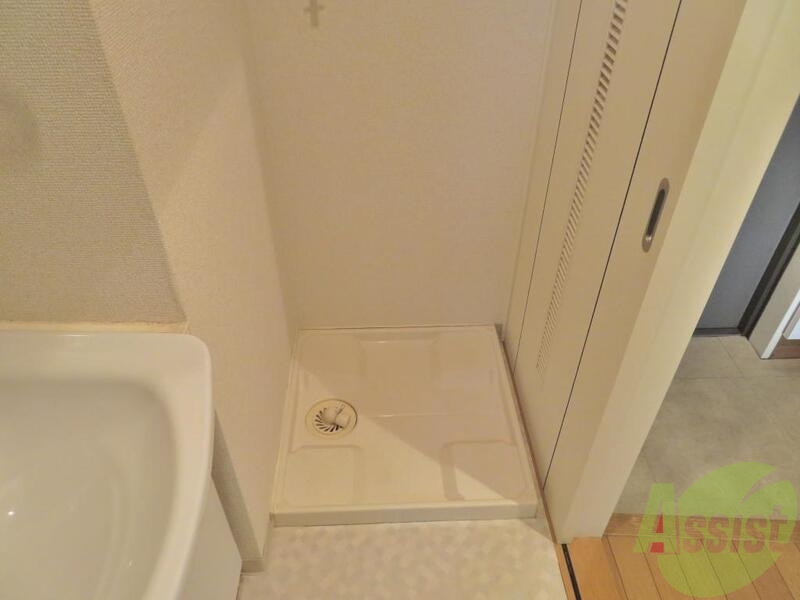 その他設備　室内に洗濯置き場があります。洗濯好きには使い勝手がいいです。