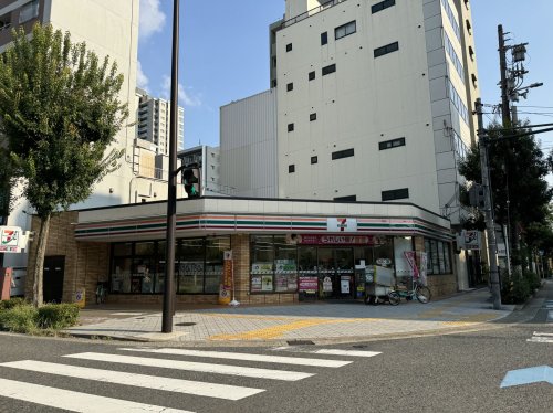 コンビニ　セブンイレブン 大阪金蘭会前店（コンビニ）まで379m