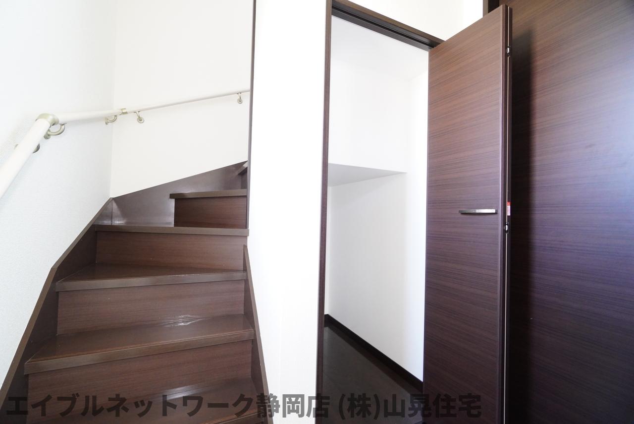 収納　ちょっとした収納スペースも充実しています