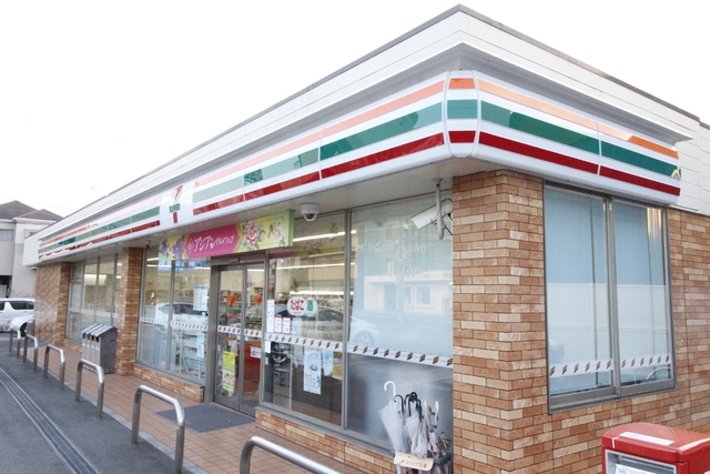 コンビニ　セブンイレブン　堺百舌鳥梅北店（コンビニ）まで450m