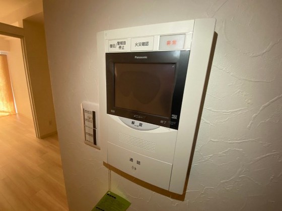 セキュリティ　※別部屋の写真です